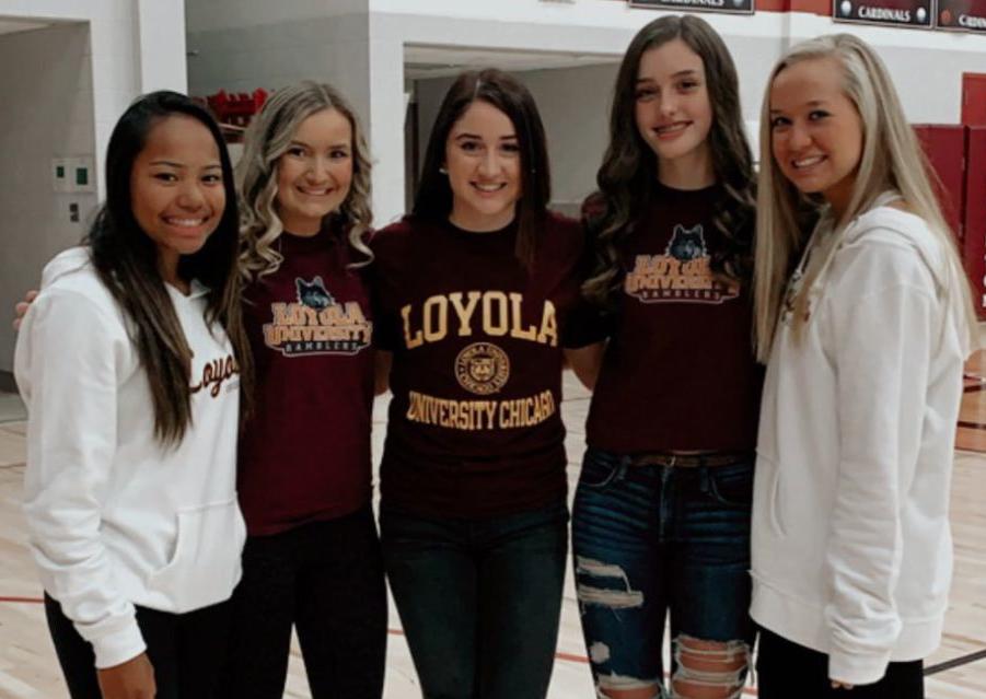 National Signing Day photo: Middleton golfer Kate Meier with Loyola (Illinois)